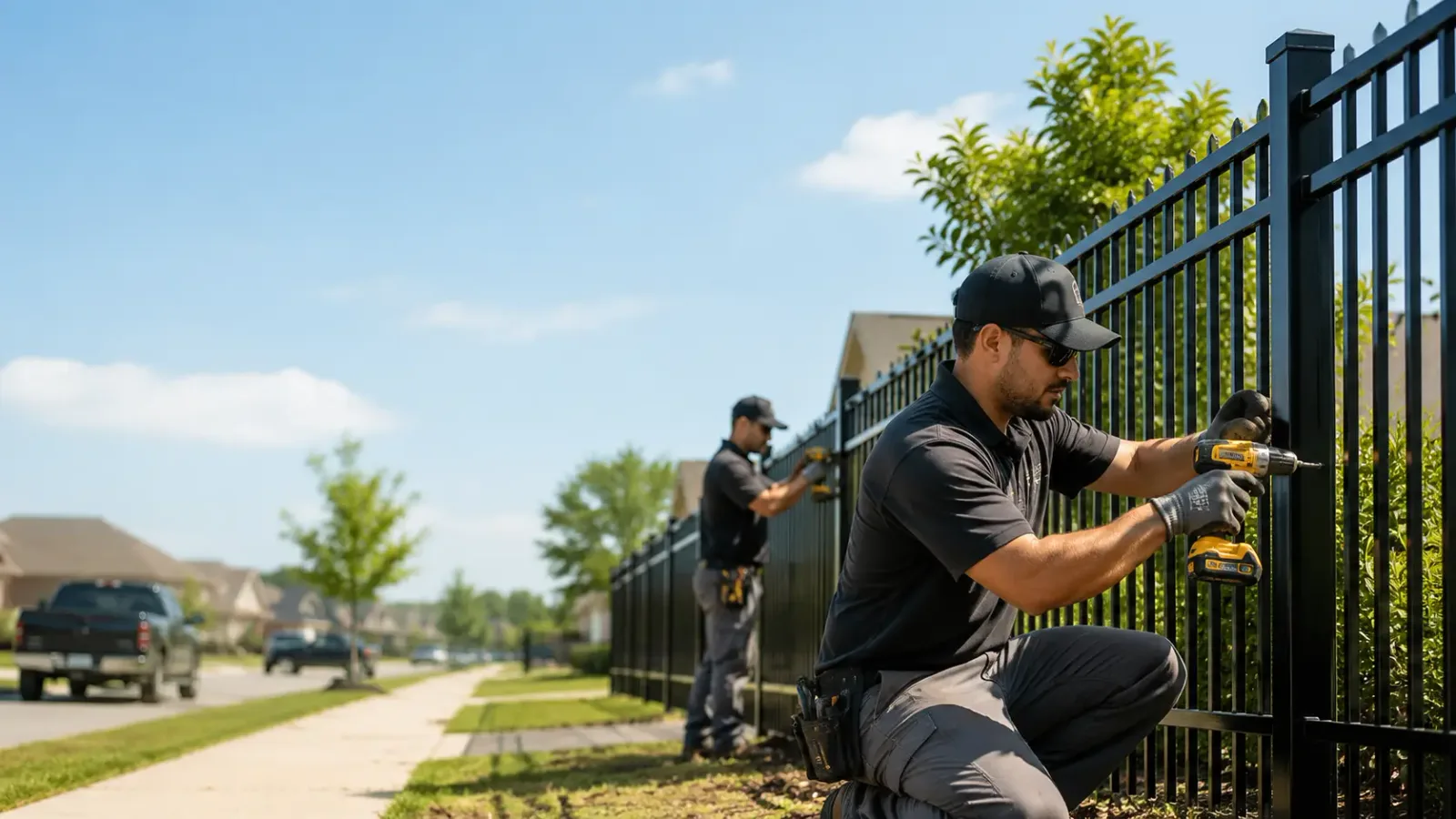 Metal Fence Installation in West Townsend, MA